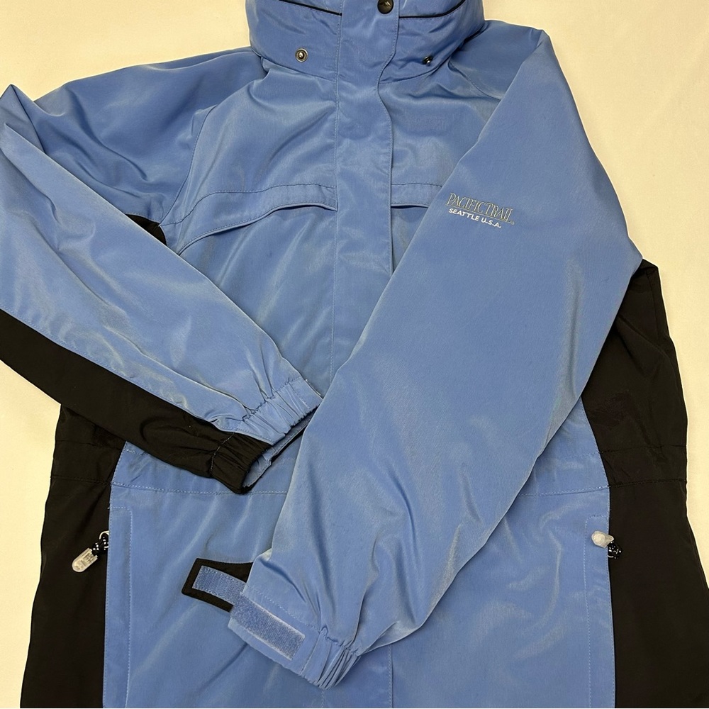 Pacific Trail Womens Parka Jacket Size M Hooded Full Zip Gorpcore Trails Cabin - Picture 4 of 11
